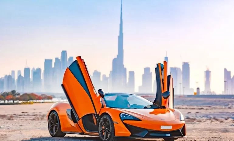 McLaren 570S Orange